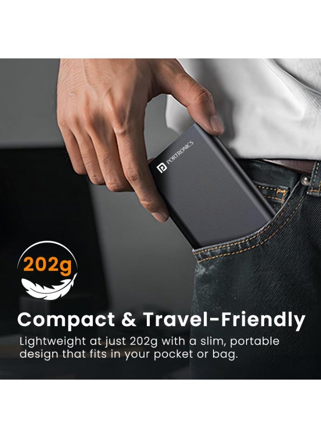 بورترونيكس Portronics Bit Box,24-in-1 Screwdriver Kit,Compact,Durable,and Travel-Friendly Tool Kit with a Magnetic Bit Holder,Perfect for Household&Auto Repair (Black) - Image 4